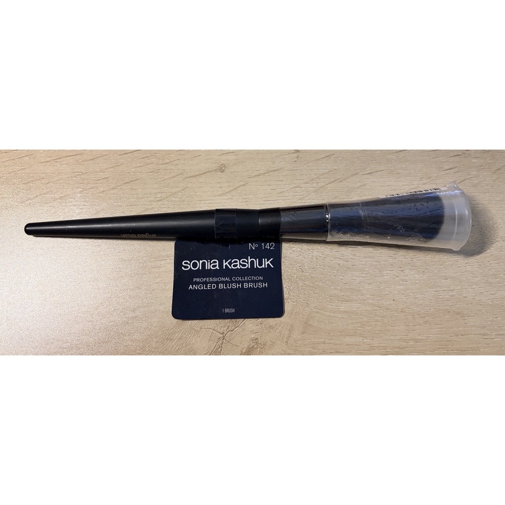 Sonia Kashuk Angled Blush Brush No. 142 Synthetic Fibers New In Package